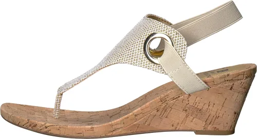 Vista 8 de WHITE MOUNTAIN Sandalias de cuña Aida para mujer