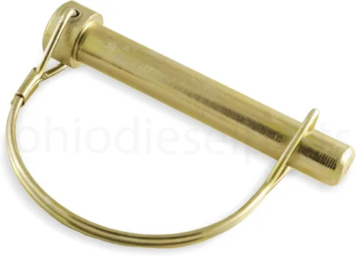 Vista 2 de Pasador de enganche de remolque de bloqueo de eje redondo PTO 1/2 "x 2-5/8" (paquete de 10)