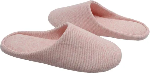 Vista 2 de ofoot Pantuflas de casa de espuma viscoelástica de algodón lavable para mujer, para el hogar, para interiores, para dormitorio, ligeras