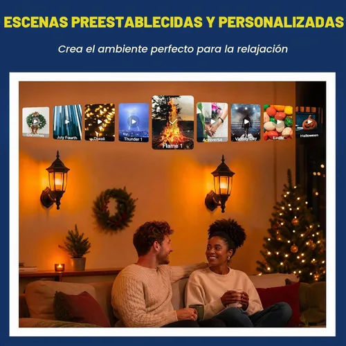 Vista 8 de Lightinginside - Bombillas inteligentes de 60 W equivalentes, bombilla WiFi inteligente compatible con Alexa/Google Assistant/Smart Life, A19 E26