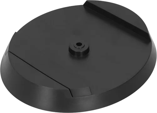 Vista 7 de Base Stand,Professional 2 in 1 Vertical Stand Game Console Holder Base Accessory for Replacement with Screw ABS Black