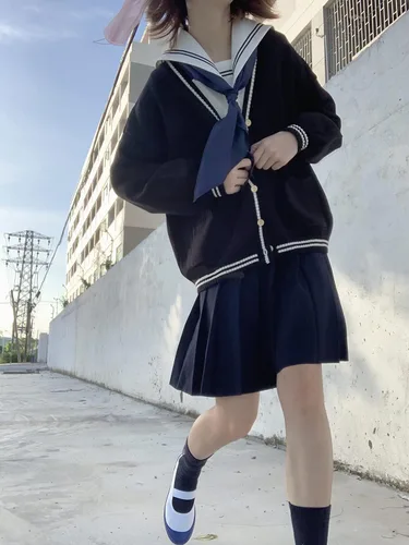 Vista 3 de Cárdigan japonés de anime para mujer, suéter lindo de gran tamaño, S-2XL