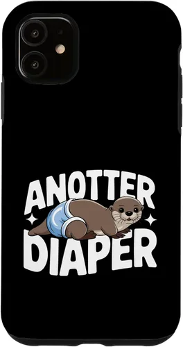 Vista 8 de Anotter Diapers - Funny Newborn Parents New Dad Mom Case for iPhone 16