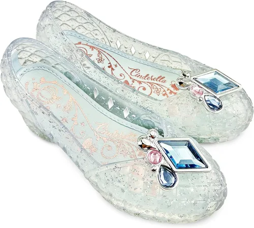 Vista 3 de Disney Zapatos de disfraz iluminados de Cenicienta para niños