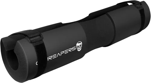 Vista 13 de Gymreapers Almohadilla para sentadillas con barra – Almohadilla protectora de puente para empuje de cadera, sentadillas, estocadas – soporte