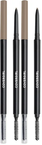 Vista 8 de COVERGIRL - Easy Breezy Brow Lápiz Micro-Fine + Define, Punta microfina, no requiere afilado, Cepillo espiral integrado, 100% Libre de Crueldad