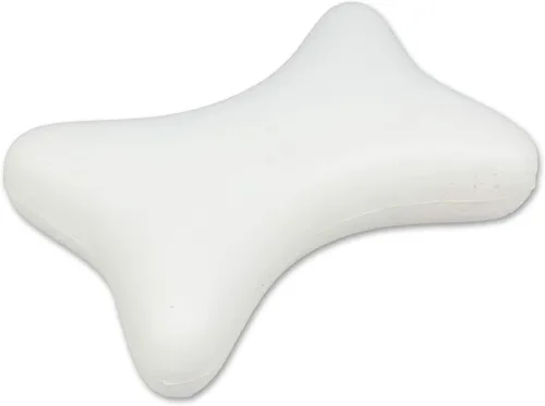 Vista 7 de Tianmei 2 piezas de espuma viscoelástica de color liso para reposacabezas de automóvil, asiento de vehículo, almohadilla de alivio de almohada Gris