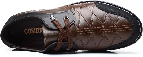 Vista 4 de COSIDRAM - Zapatos informales para hombre, zapatos deportivos de vestir, caminar, negocios, oficina, mocasines cómodos