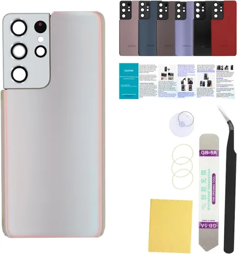 Vista 16 de Compatible con Samsung Galaxy Note 8 - Carcasa trasera de repuesto de cristal de 6.3 pulgadas, SM-N950, todos los portadores con manual de Negro