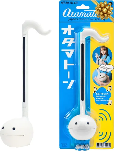 Vista 5 de Otamatone - Instrumento musical electrónico japonés sintetizador portátil de Maywa Denki Studio, galardonado, educativo y divertido, ideal para Negro