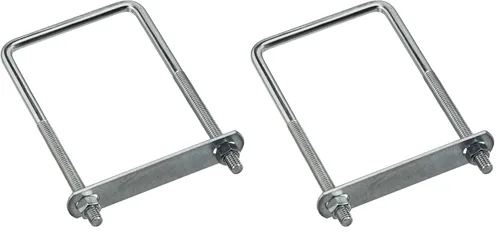 Vista 10 de National Hardware - Perno cuadrado en U de tamaño de madera, #664-3/8" x 3-5/8" x 4", Zinc Tamaño para envolver madera nominal y tubo rectangular