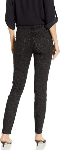 Vista 2 de HUE Leggings de mezclilla Sparkle Tux para mujer