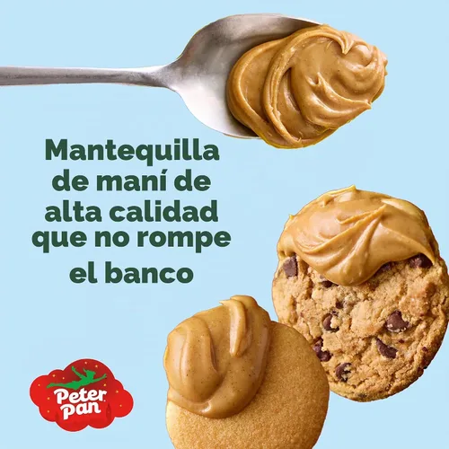 Vista 5 de Peter Pan Mantequilla cremosa de maní, sin gluten, tarro de 16.3 onzas