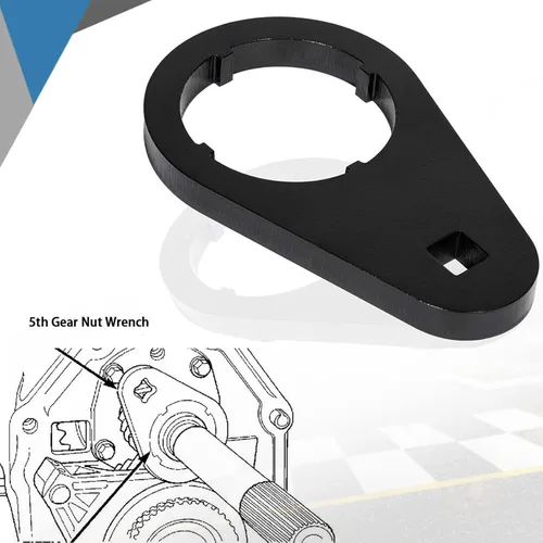 Vista 2 de La llave de tuerca de engranaje de 5ª de husillo de transmisión de 1/2 pulgada es compatible con Dodge NV4500 4x4 29 Spline 1994-2004 / 4x2 31