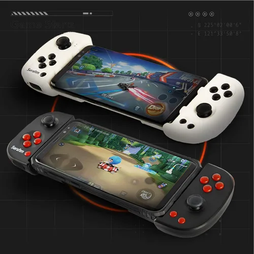 Vista 2 de Serafim S1 Bluetooth Mobile game controller, joystick, gamepad with Macro, Turbo, Button Mapping for Nintendo Switch, PC, Android, Steam