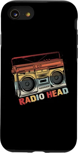 Vista 18 de Funda vintage de Radio In Head Music Matching Band Cassette Player para iPhone 16