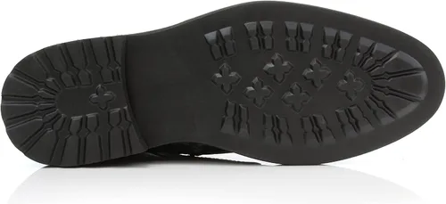 Vista 6 de Polar Fox Brooke MPX806061 - Botas Chukka de lana y cuero con cordones y cierre de cremallera