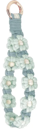 Vista 74 de Llavero de macramé bohemio con tejido exquisito llavero hecho a mano para mujer