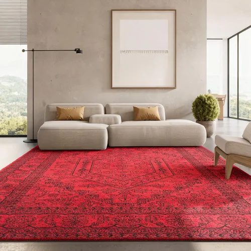 Vista 23 de SAFAVIEH ADR108B - Tapete de la colección Adirondack, 2 pies 1 pulgada x 6 pies, marfil y plateado, diseño de medallón oriental, no desprende