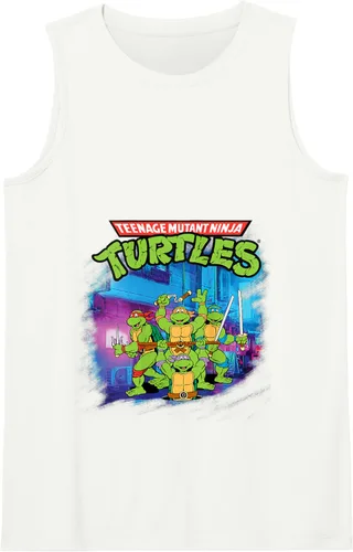 Vista 16 de Mademark x Teenage Mutant Ninja Turtles - Camiseta sin mangas clásica para adolescentes Negro