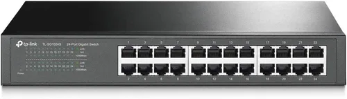 Vista 18 de TP-Link TL-SG105, conmutador Ethernet Gigabit no administrado de 5 puertos, concentrador de red, divisor Ethernet, Plug & Play, diseño de metal sin