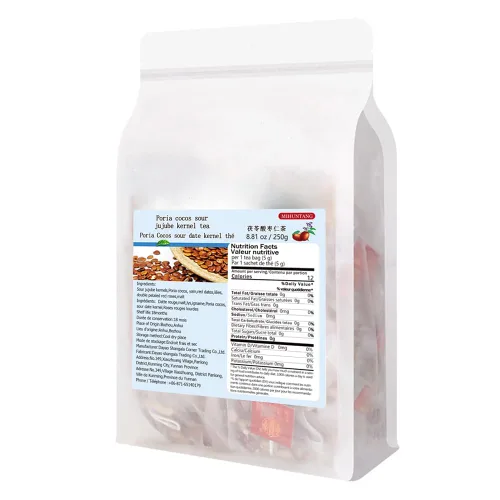 Vista 2 de Té de grano de azufaifo agrio Poria cocos 8.81oz (0.18 oz × 50packets) Té de hierbas combinado 8.82 oz Convenient Brewing Teabags Scientifically