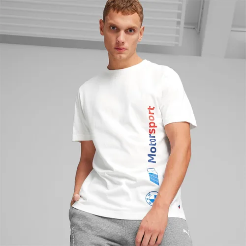 Vista 26 de PUMA Camiseta con logotipo BMW M Motorsport Essentials para hombre
