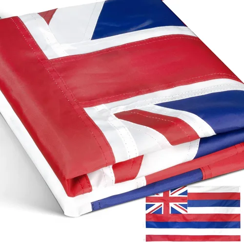Vista 7 de Bandera de México + California + Montana + Michigan + Hawaii, Hawaii