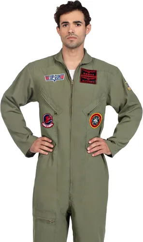 Vista 5 de Leg Avenue Mens Licensed Top Gun Flight Suit Costume