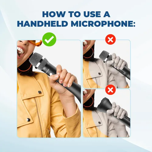 Vista 8 de Amplificador de voz inalámbrico Bluetooth, micrófono profesional inteligente con cancelación de ruido, micrófono de mano/escritorio de 15W con 3