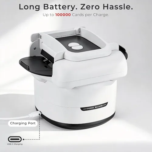 Vista 3 de Máquina barajadora de tarjetas TOMTAB 1-4 cubiertas automática