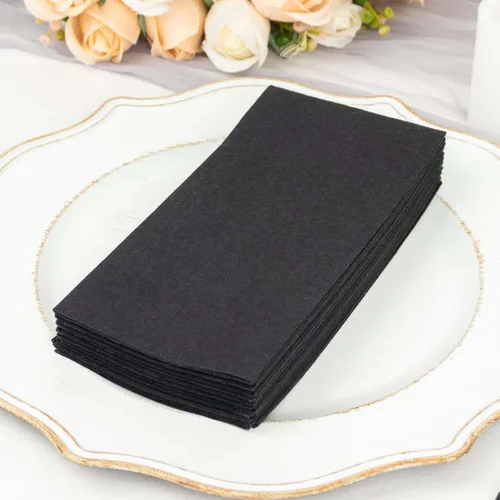 Vista 19 de Efavormart - Paquete de 20 servilletas de papel Airlaid de papel suave con tacto de lino rosa rubor de oro rosa, altamente absorbentes Rosa (Blush)
