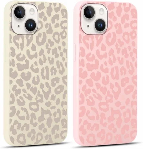 Vista 51 de Paquete de 2 fundas de teléfono con bonito estampado de guepardo para iPhone 7/8/SE 2020 / SE 2022 de 4.7 pulgadas, diseño de leopardo de lujo