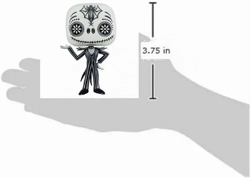 Vista 3 de Figura de acción Day of the dead Jack Skellington, de Funko Pop Disney
