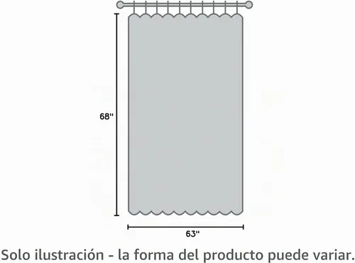 Vista 7 de UNISTAR - 2 paneles de cortinas opacas y transparentes con estrellas para dormitorio de niñas, niños, habitación de bebé, cortinas de doble capa