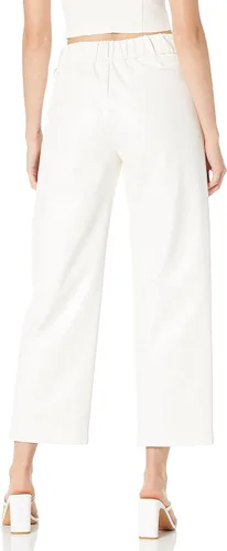 Vista 2 de The Drop Women's Theor Vegan Leather Trouser