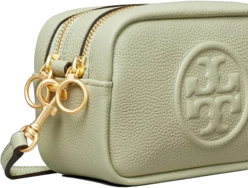 Vista 4 de Tory Burch Perry Bombé - Mini bolso cruzado bosque de pinos Pine Forest