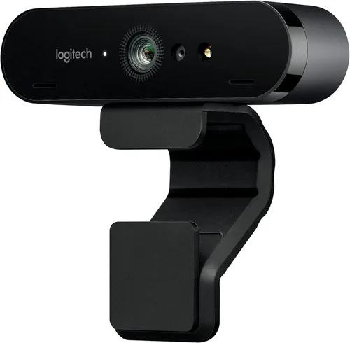 Vista 2 de Logitech Cámara web 4K Pro, resolución 4K a 30 fps, enfoque automático, amplio campo de visión diagonal de 90°, zoom digital 5X, luz derecha 3