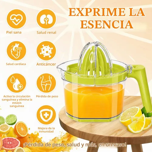 Vista 2 de Exprimidor manual de limón - Exprimidor de manos cítricas