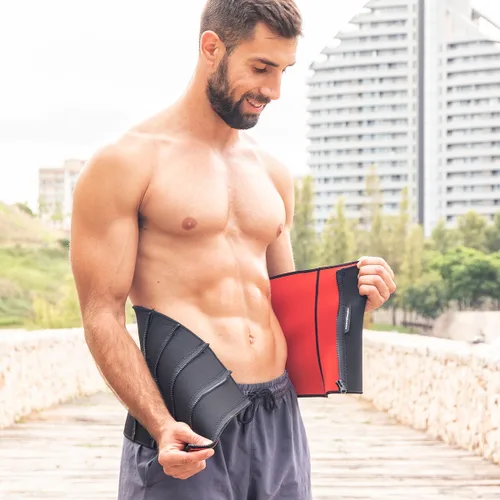 Vista 4 de Faja Deportiva Adelgazante con Efecto Sauna Redle InnovaGoods