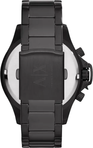 Vista 3 de Armani Exchange Mens Negro Wellworn reloj