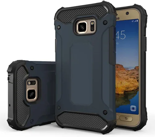 Vista 7 de Asuwish Funda para teléfono Samsung Galaxy S8 Plus con protector de pantalla y delgada y resistente híbrida de doble capa, accesorios protectores