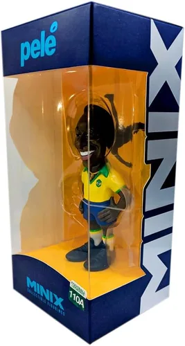 Vista 6 de MINIX Sports - Figura coleccionable de Pelé - Brasil 1st Kit, 4.7 in