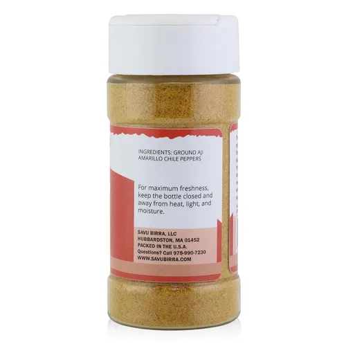 Vista 3 de Savu Birra Gourmet Aji Amarillo Chile Pepper - Polvo picante sabor peruano