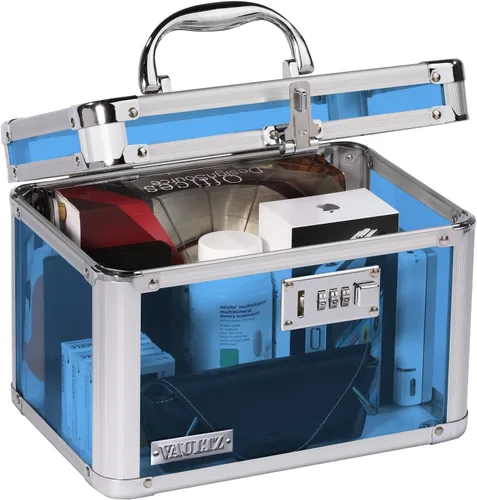 Vista 15 de Vaultz Cajas de seguridad seguras – Caja de seguridad segura con combinación, almacenamiento para documentos, objetos de valor, medicamentos