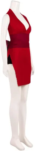 Vista 3 de iSHOWcos Disfraz de Uzui Tengen para mujer, disfraz de uniforme de Halloween