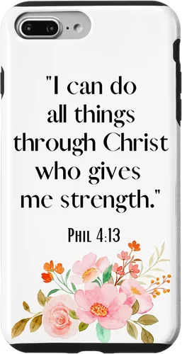 Vista 12 de I Can Do All Things Through Christ Jesus Philippians 4:13 Case for iPhone 17