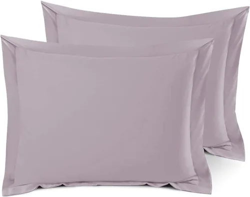 Vista 28 de Nestl Juego de 2 fundas tipo sham de almohada suaves - Fundas de almohada de microfibra de doble cepillado - Fundas de almohada de cama premium