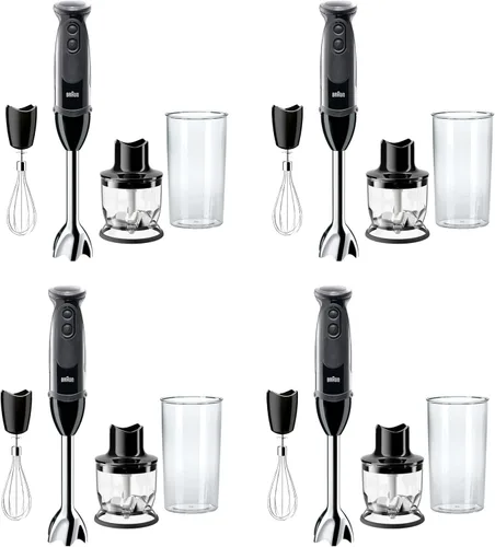 Vista 9 de Braun MQ505 Multiquick batidora de mano, color negro