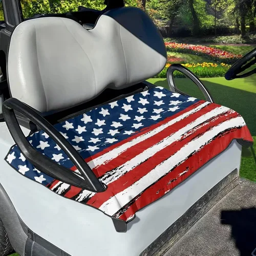 Vista 13 de Accesorios para carrito de golf, protector de toalla de asiento de carrito de golf, protector de toalla decorativo anti-caliente, para coche club